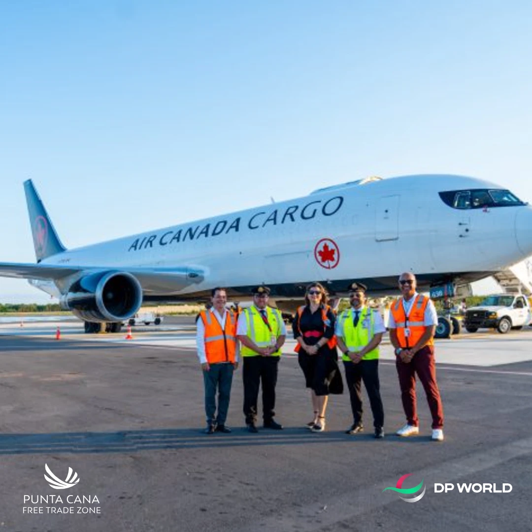 News - DP World Dominicana y Punta Cana Free Trade Zone reciben primer vuelo de carga para centro de servicios logísticos @ Punta Cana Free Trade Zone, República Dominicana