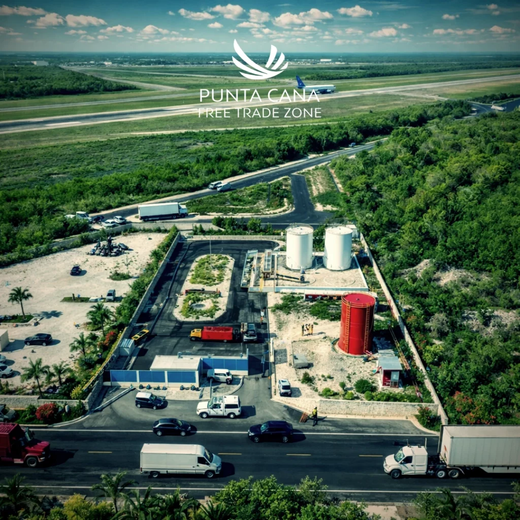Aviation Fuel Center in a Free Trade Zone — Punta Cana Free Trade Zone @ Punta Cana Free Trade Zone, PCFTZ - Dominican Republic